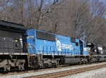 NS 5424, one of the last CR blue units left, heads south